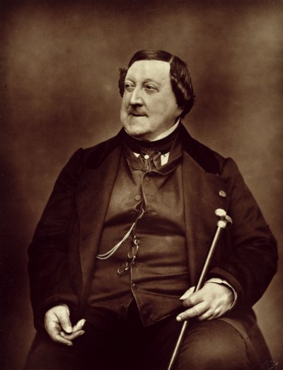 Gioacchino Rossini (1792-1868) a Galerie Contemporaine-ból, 1877 alkotó: Etienne Carjat